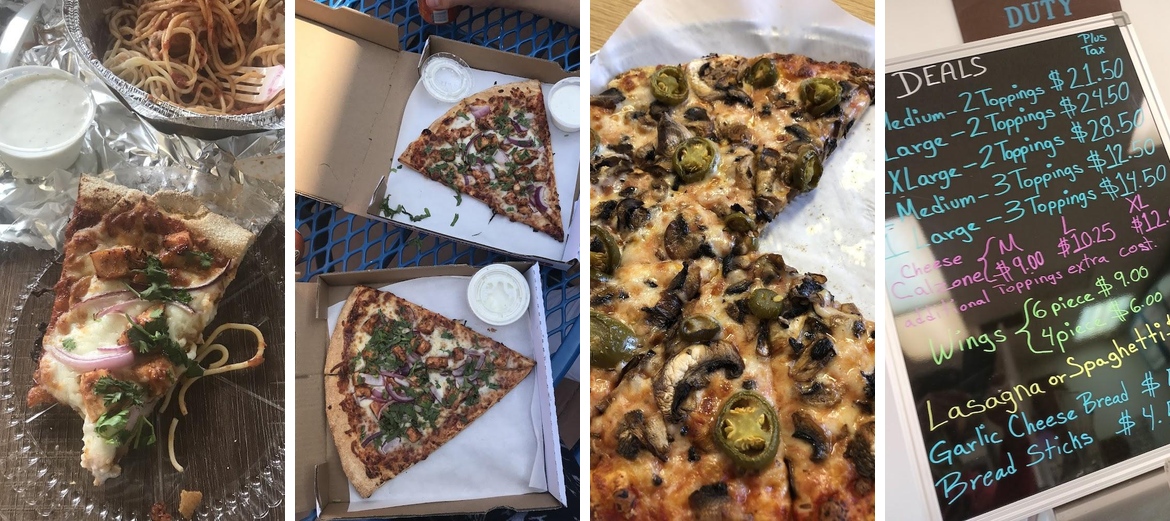American Pizza Menu